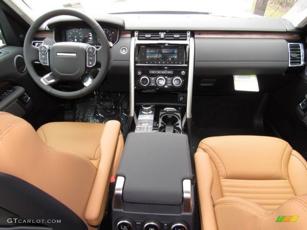 2018 Land Rover Discovery HSE Vintage Tan/Ebony Dashboard Photo #125338511