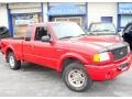 2003 Bright Red Ford Ranger Edge SuperCab  photo #3