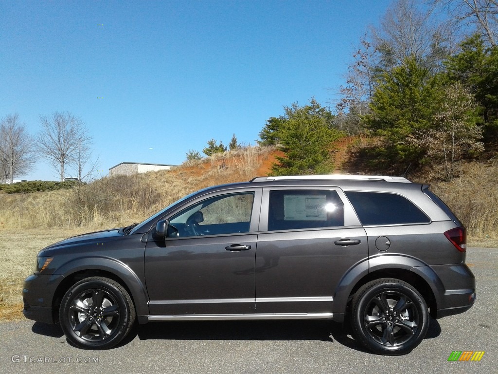 Granite Pearl 2018 Dodge Journey Crossroad Exterior Photo #125339512