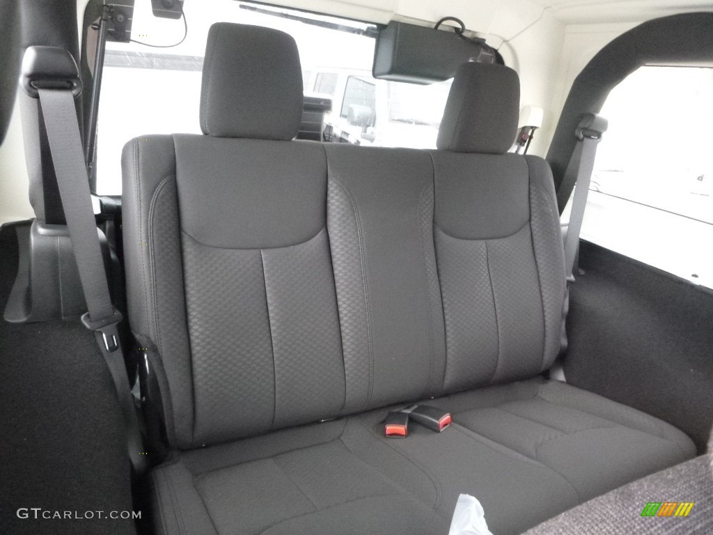 2018 Jeep Wrangler Willys Wheeler Edition 4x4 Rear Seat Photo #125340131