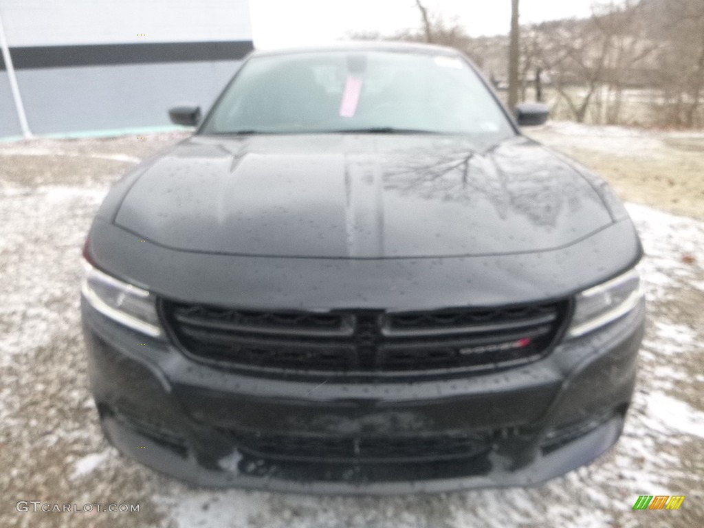 2018 Charger GT AWD - Pitch Black / Black photo #7