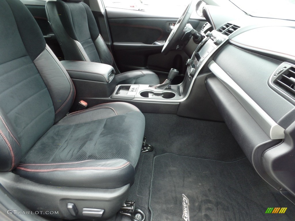 2015 Camry XSE - Predawn Gray Mica / Black photo #13