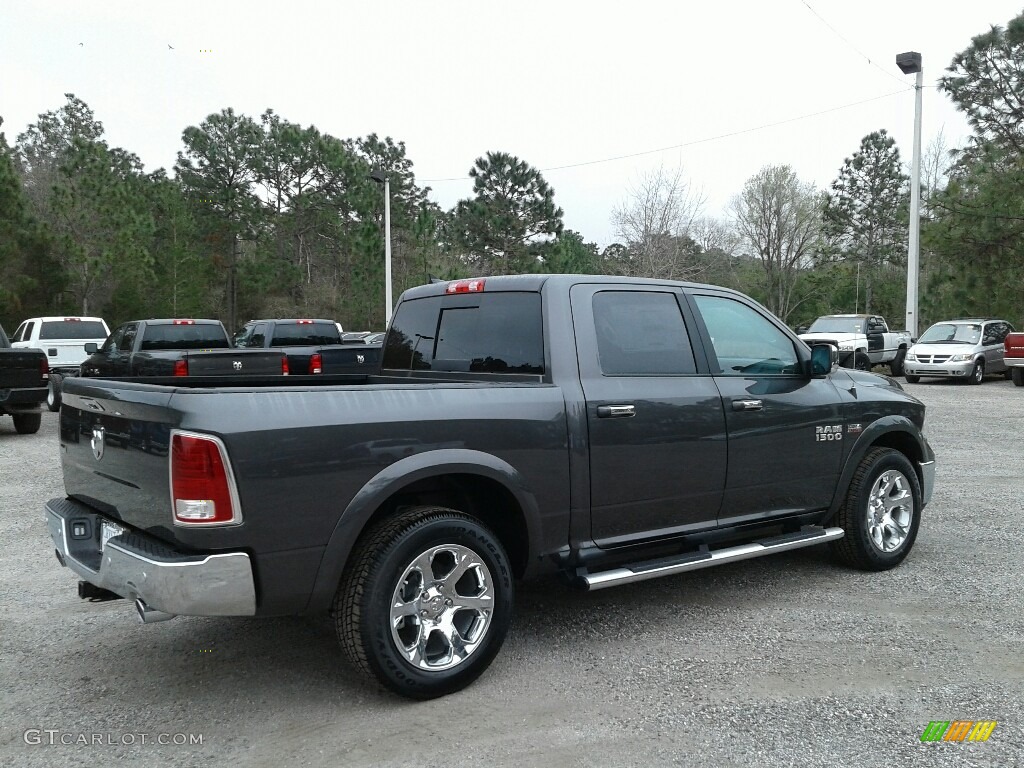 2018 1500 Laramie Crew Cab - Granite Crystal Metallic / Black photo #5