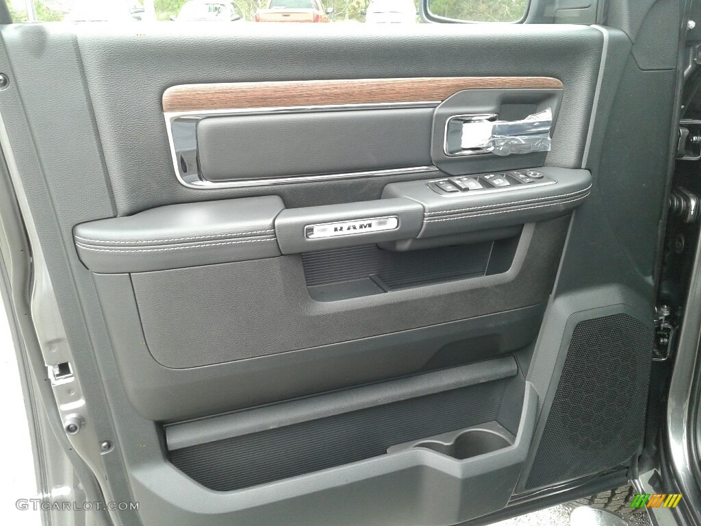 2018 1500 Laramie Crew Cab - Granite Crystal Metallic / Black photo #18