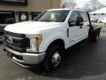 Oxford White - F350 Super Duty XL Crew Cab 4x4 Chassis Photo No. 2