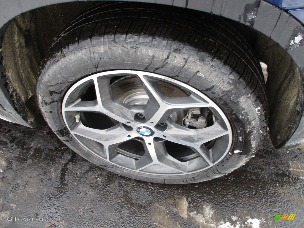 2017 X1 xDrive28i - Mediterranean Blue Metallic / Canberra Beige photo #6