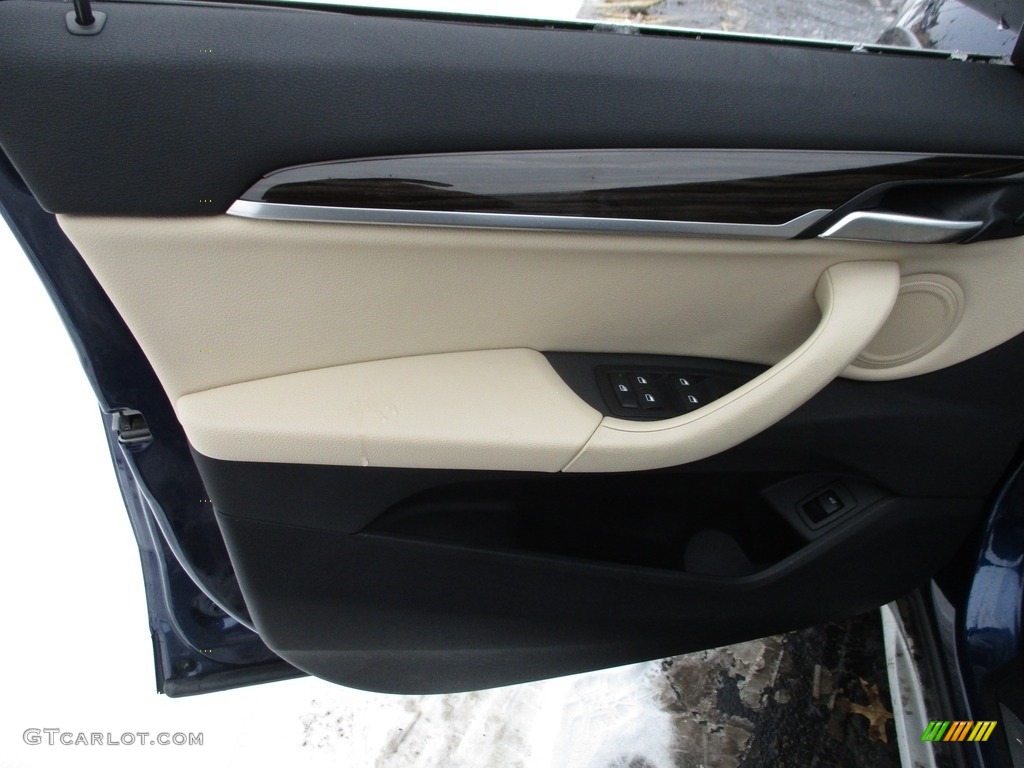 2017 X1 xDrive28i - Mediterranean Blue Metallic / Canberra Beige photo #10