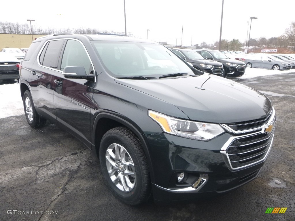 2018 Traverse LT AWD - Graphite Metallic / Jet Black photo #7