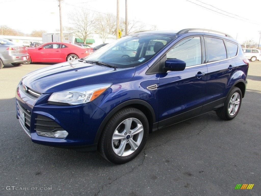 2016 Escape SE - Deep Impact Blue Metallic / Medium Light Stone photo #3