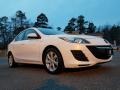 Crystal White Pearl Mica 2010 Mazda MAZDA3 i Sport 4 Door