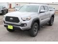 2018 Silver Sky Metallic Toyota Tacoma TRD Off Road Double Cab 4x4  photo #3