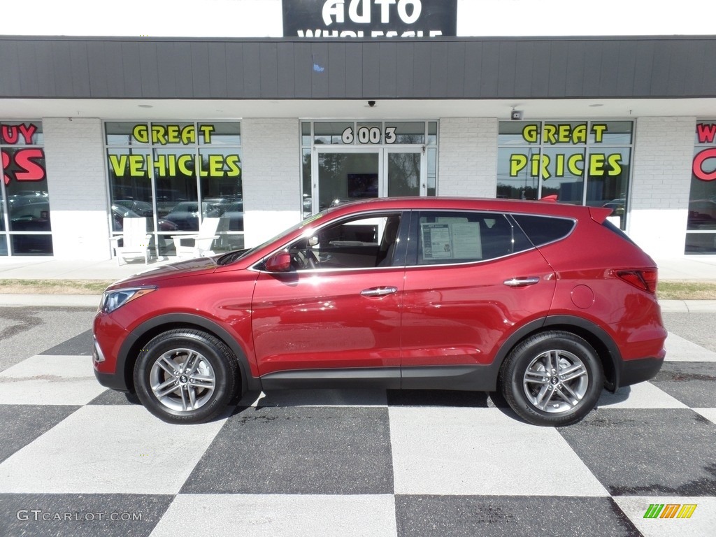 Serrano Red Hyundai Santa Fe Sport