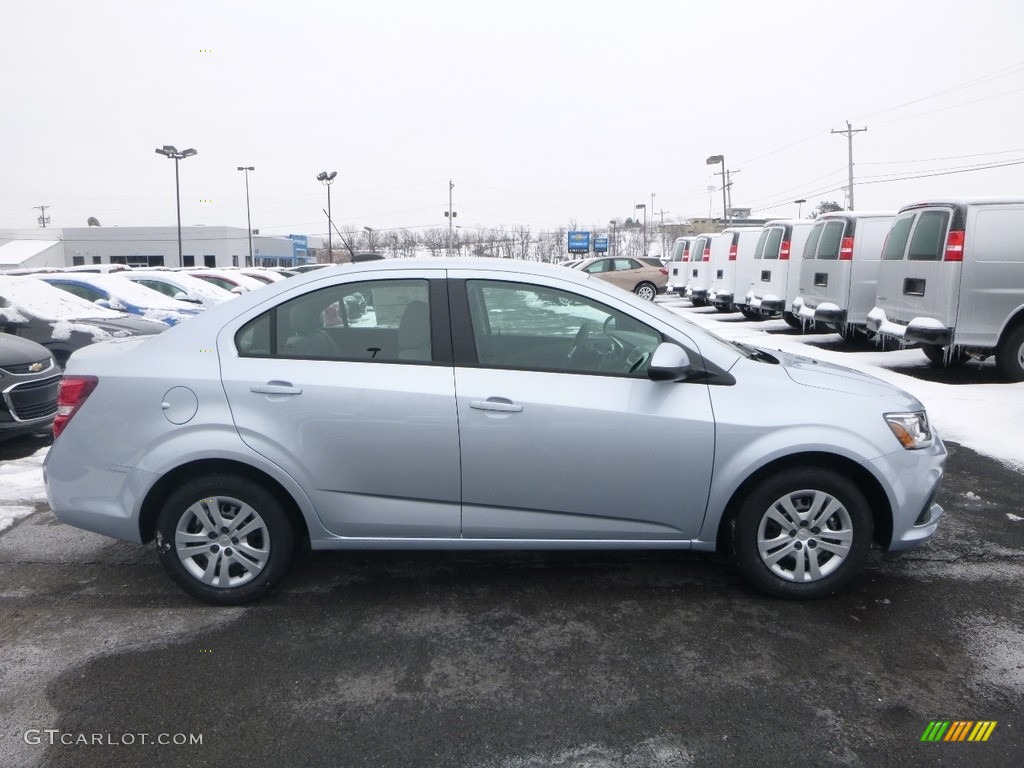 2018 Sonic LS Sedan - Arctic Blue Metallic / Jet Black photo #6