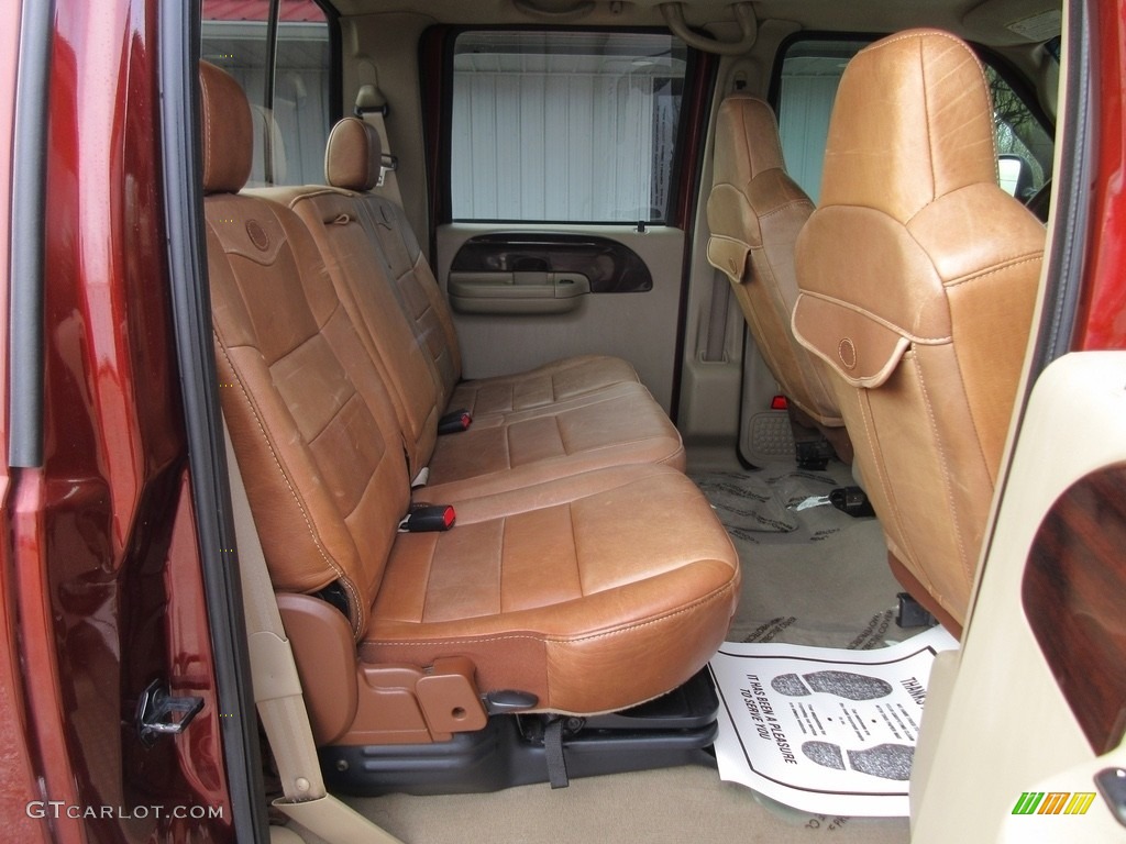 2007 F350 Super Duty Lariat Crew Cab 4x4 Dually - Dark Copper Metallic / Tan photo #16