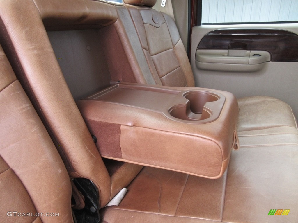 2007 F350 Super Duty Lariat Crew Cab 4x4 Dually - Dark Copper Metallic / Tan photo #18