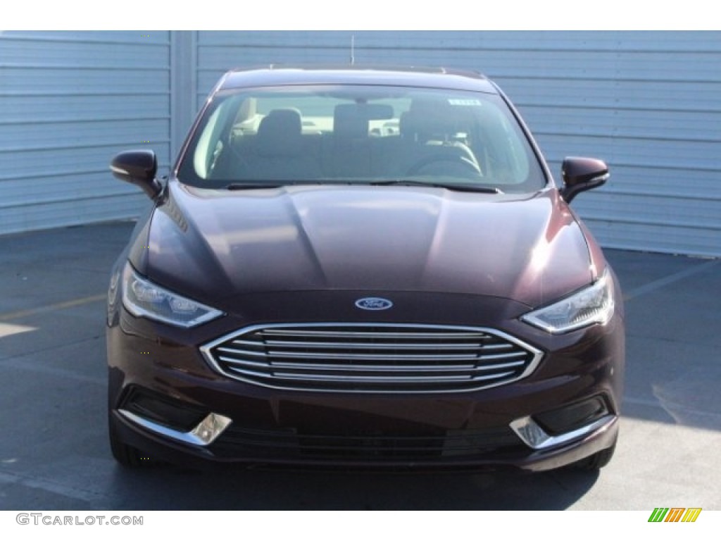 2018 Fusion SE - Burgundy Velvet / Medium Light Stone photo #2