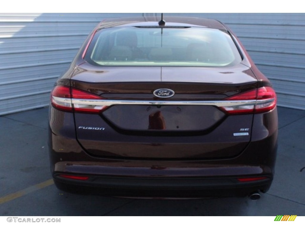 2018 Fusion SE - Burgundy Velvet / Medium Light Stone photo #8