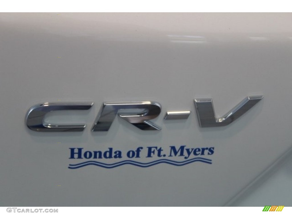 2018 CR-V EX - White Diamond Pearl / Ivory photo #8