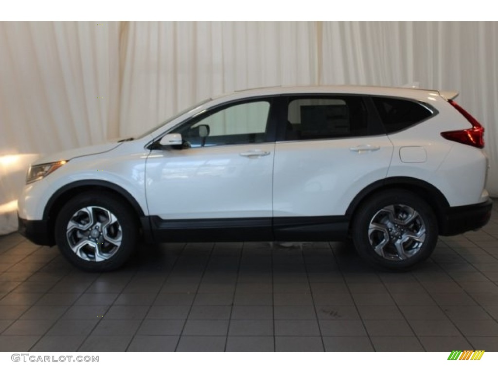 2018 CR-V EX-L - White Diamond Pearl / Ivory photo #5