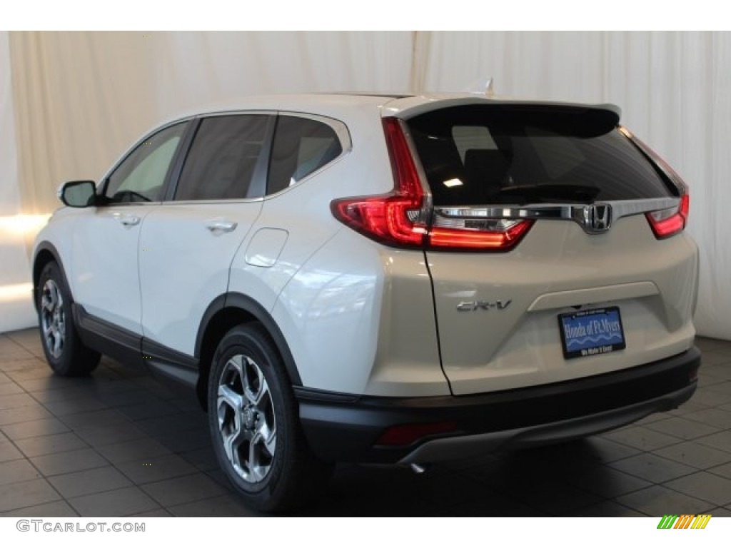 2018 CR-V EX-L - White Diamond Pearl / Ivory photo #6