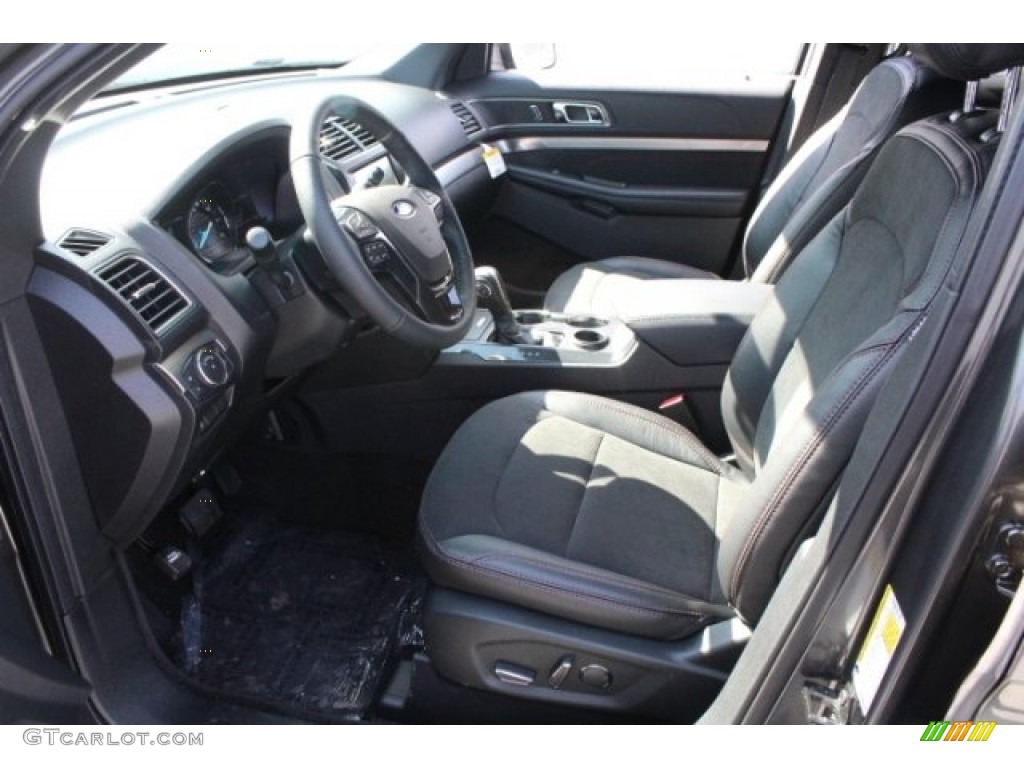 2018 Explorer XLT - Magnetic Metallic / Ebony Black photo #14