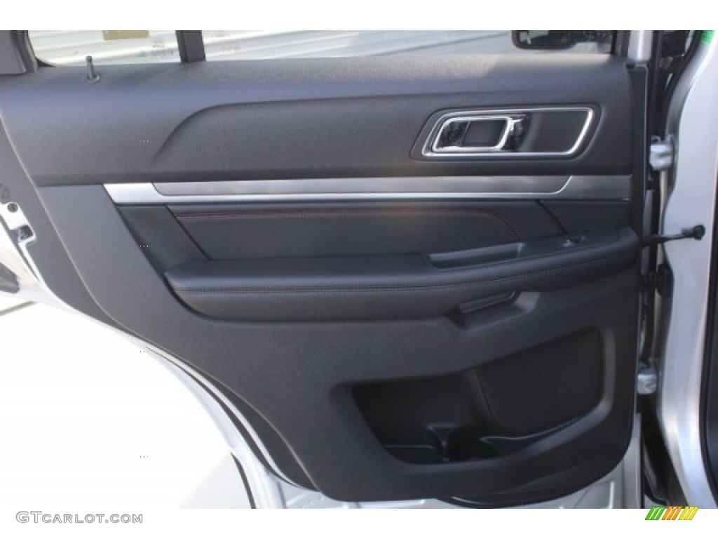 2018 Explorer Sport 4WD - Ingot Silver / Ebony Black photo #23