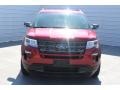 2018 Ruby Red Ford Explorer XLT  photo #2