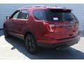 2018 Ruby Red Ford Explorer XLT  photo #7