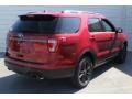 2018 Ruby Red Ford Explorer XLT  photo #9