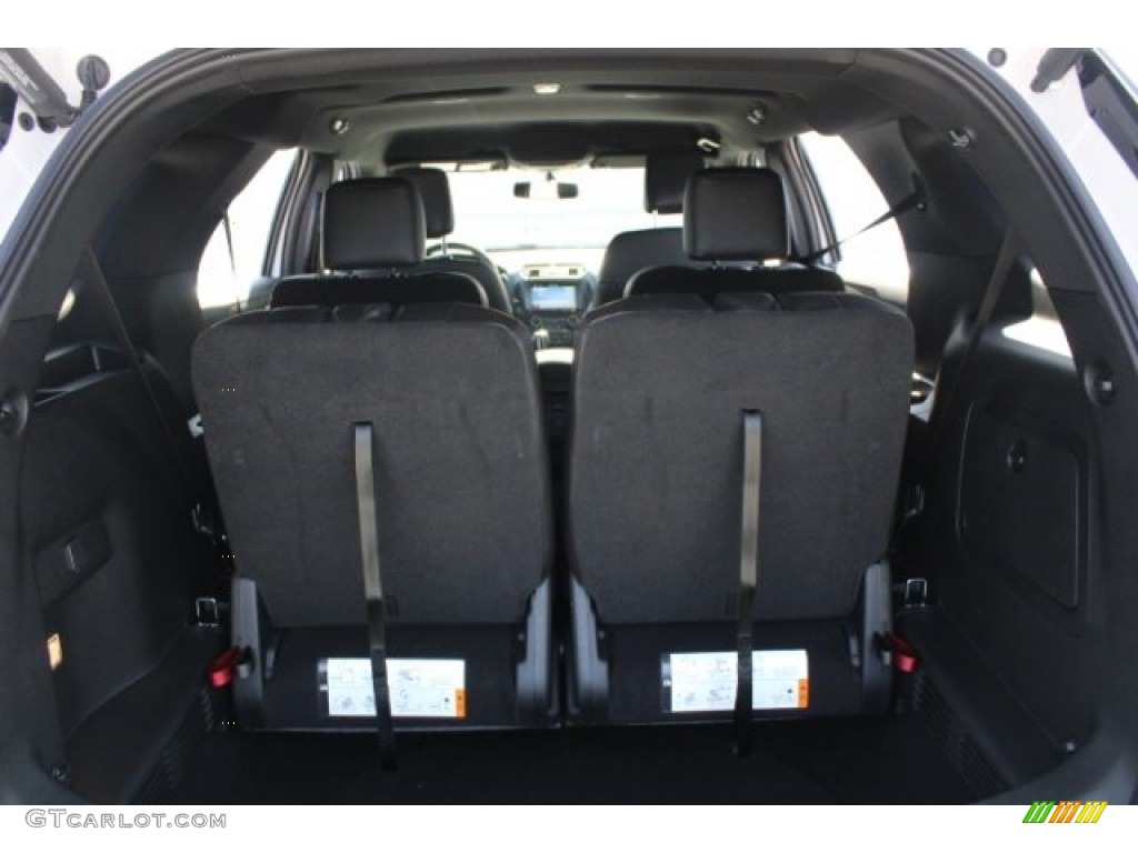 2018 Explorer XLT - White Platinum / Ebony Black photo #27