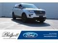 2018 Ingot Silver Ford Explorer XLT  photo #1