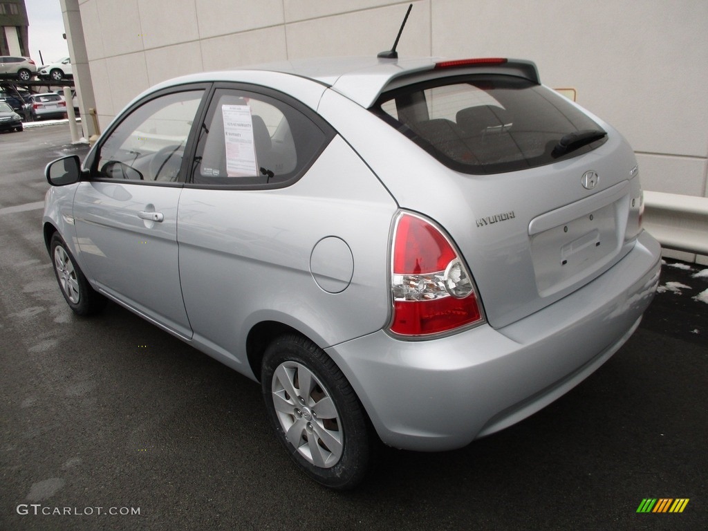 2010 Accent GS 3 Door - Platinum Silver / Black photo #3