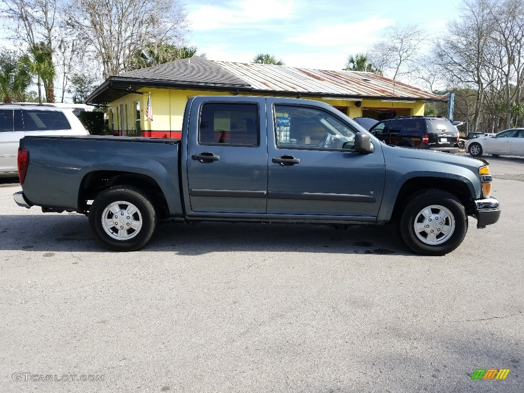 2006 Colorado LT Crew Cab - Blue Granite Metallic / Very Dark Pewter photo #2