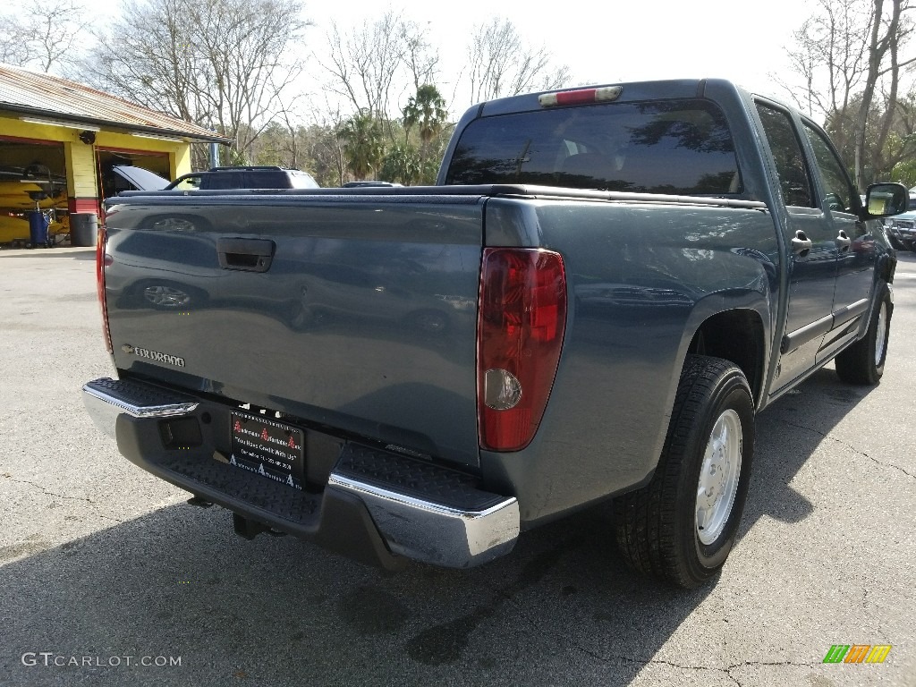 2006 Colorado LT Crew Cab - Blue Granite Metallic / Very Dark Pewter photo #3