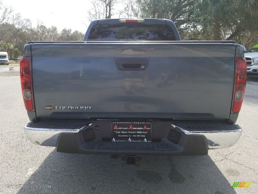 2006 Colorado LT Crew Cab - Blue Granite Metallic / Very Dark Pewter photo #4