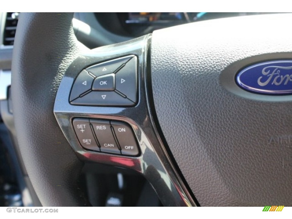 2018 Explorer XLT - Blue Metallic / Ebony Black photo #21