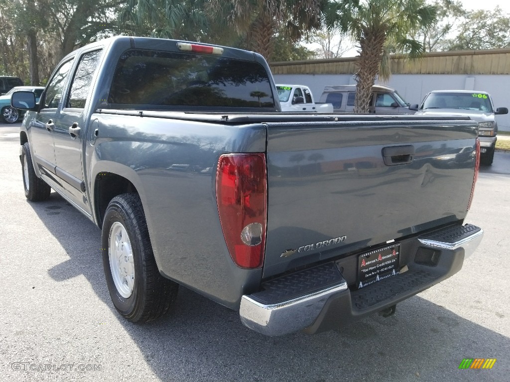 2006 Colorado LT Crew Cab - Blue Granite Metallic / Very Dark Pewter photo #5