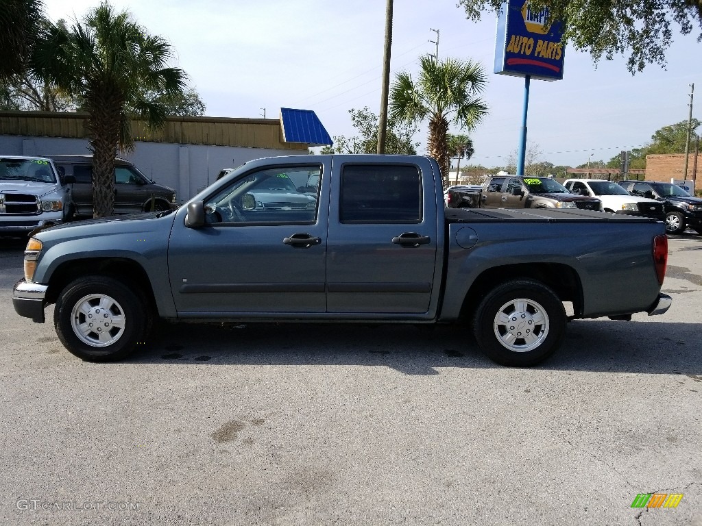 2006 Colorado LT Crew Cab - Blue Granite Metallic / Very Dark Pewter photo #6