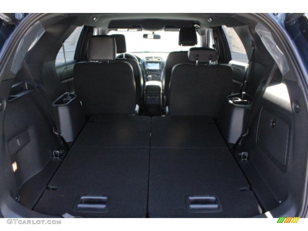 2018 Explorer XLT - Blue Metallic / Ebony Black photo #29