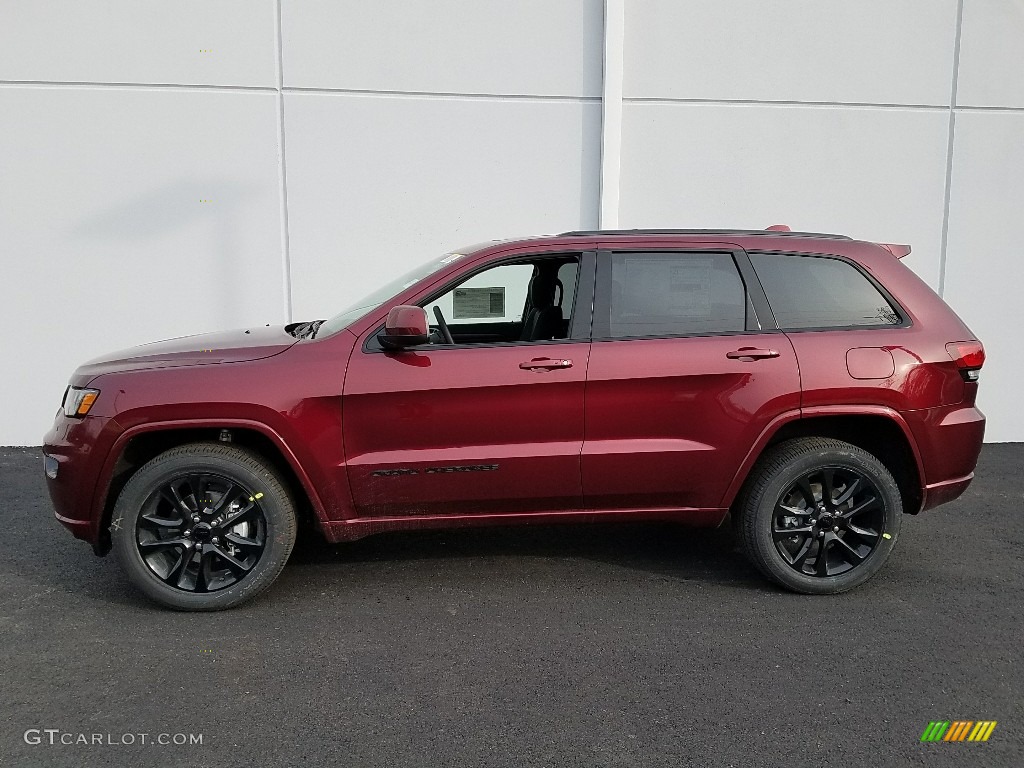 2018 Grand Cherokee Altitude 4x4 - Velvet Red Pearl / Black photo #3