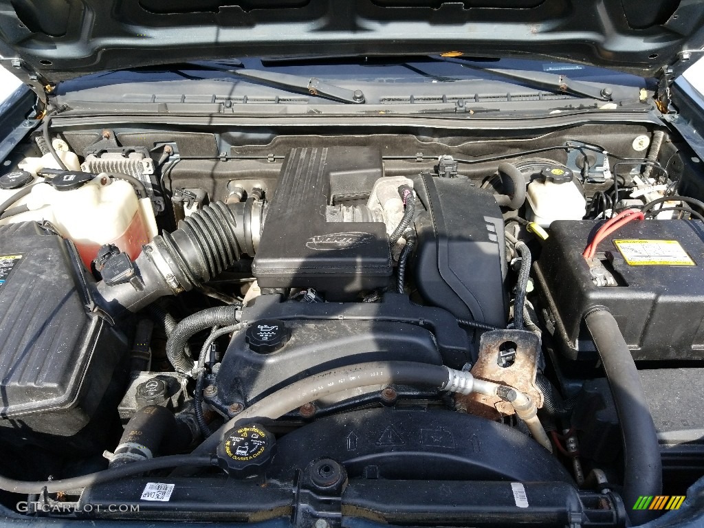 2006 Colorado LT Crew Cab - Blue Granite Metallic / Very Dark Pewter photo #24