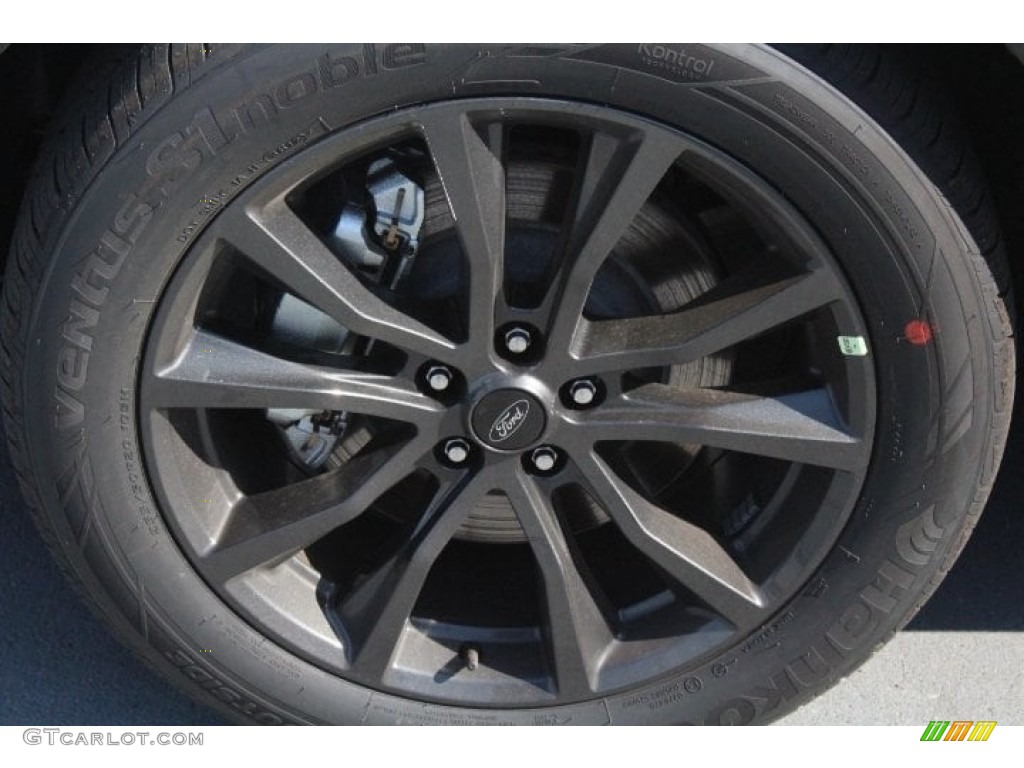 2018 Explorer XLT - White Platinum / Ebony Black photo #5