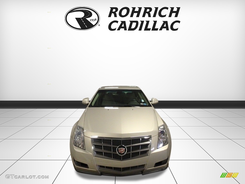 2009 CTS 4 AWD Sedan - Gold Mist / Cashmere/Cocoa photo #8