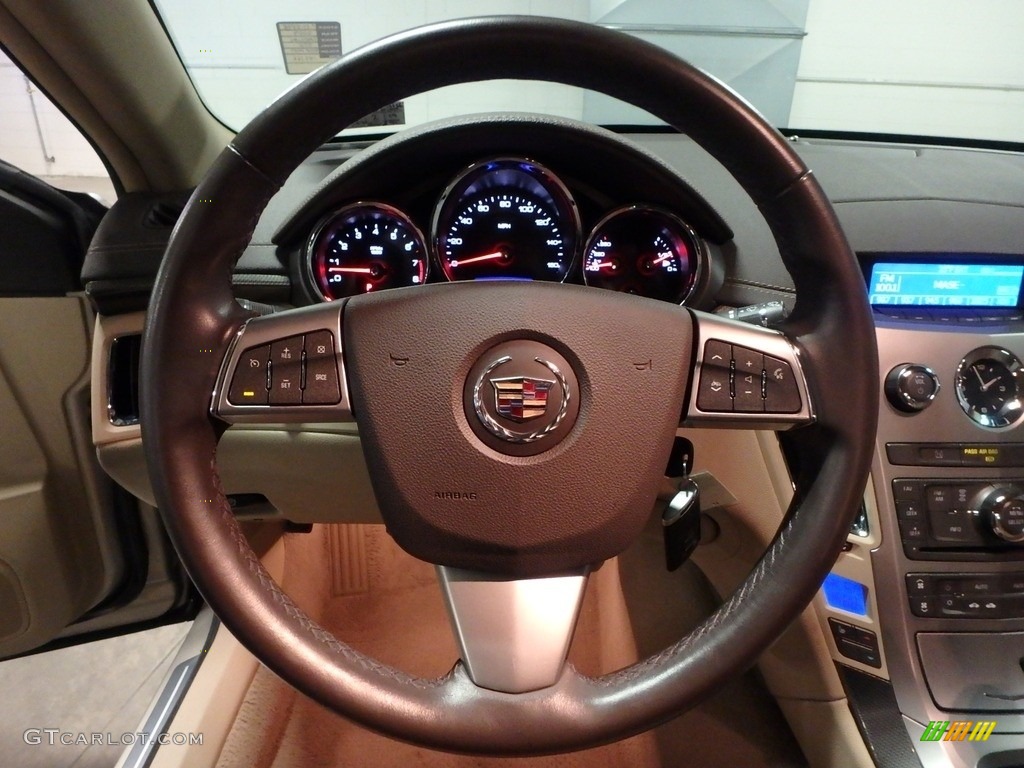 2009 CTS 4 AWD Sedan - Gold Mist / Cashmere/Cocoa photo #19