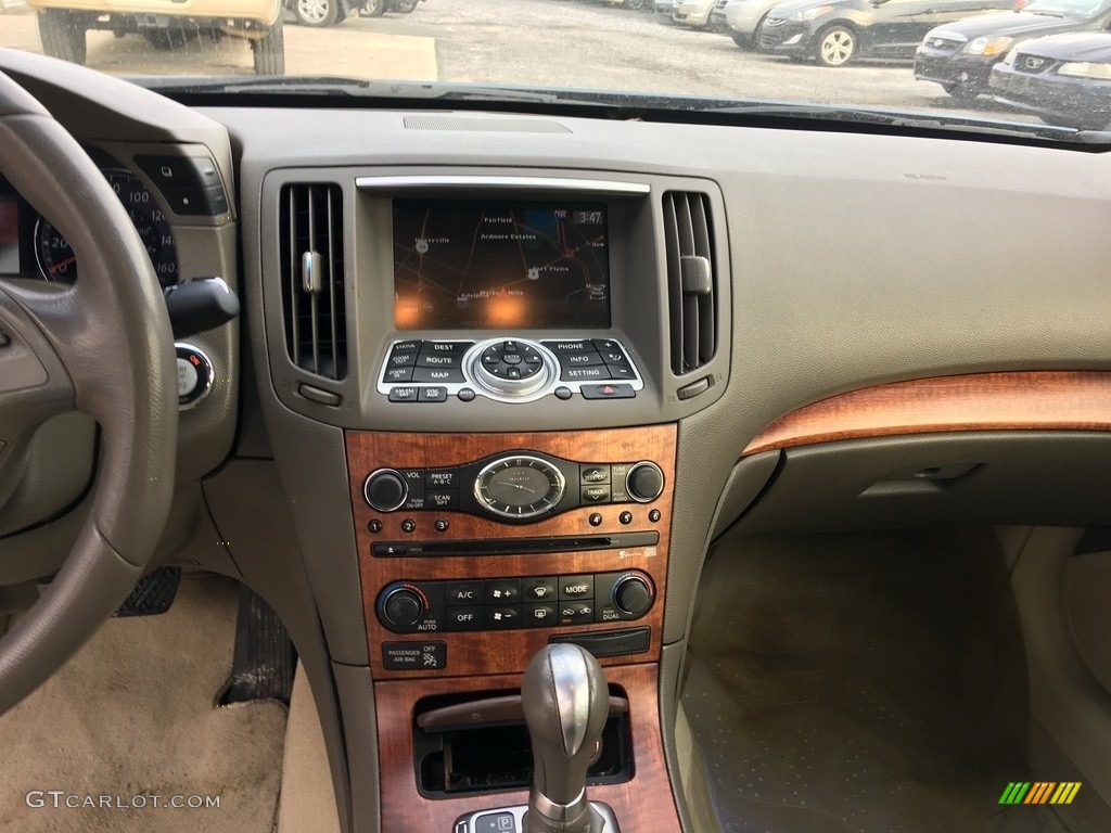 2007 G 35 x Sedan - Blue Slate Metallic / Wheat Beige photo #11