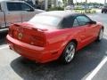 2007 Torch Red Ford Mustang GT Premium Convertible  photo #25