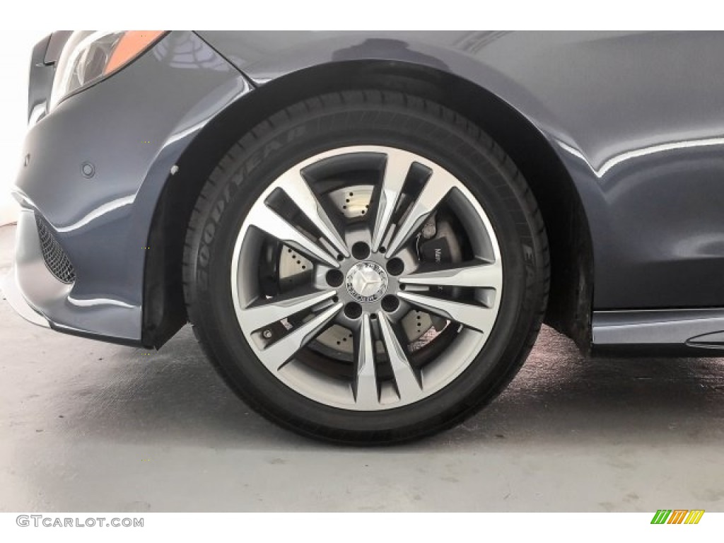 2016 E 250 Bluetec Sedan - Indigo Blue Metallic / Crystal Grey/Black photo #8