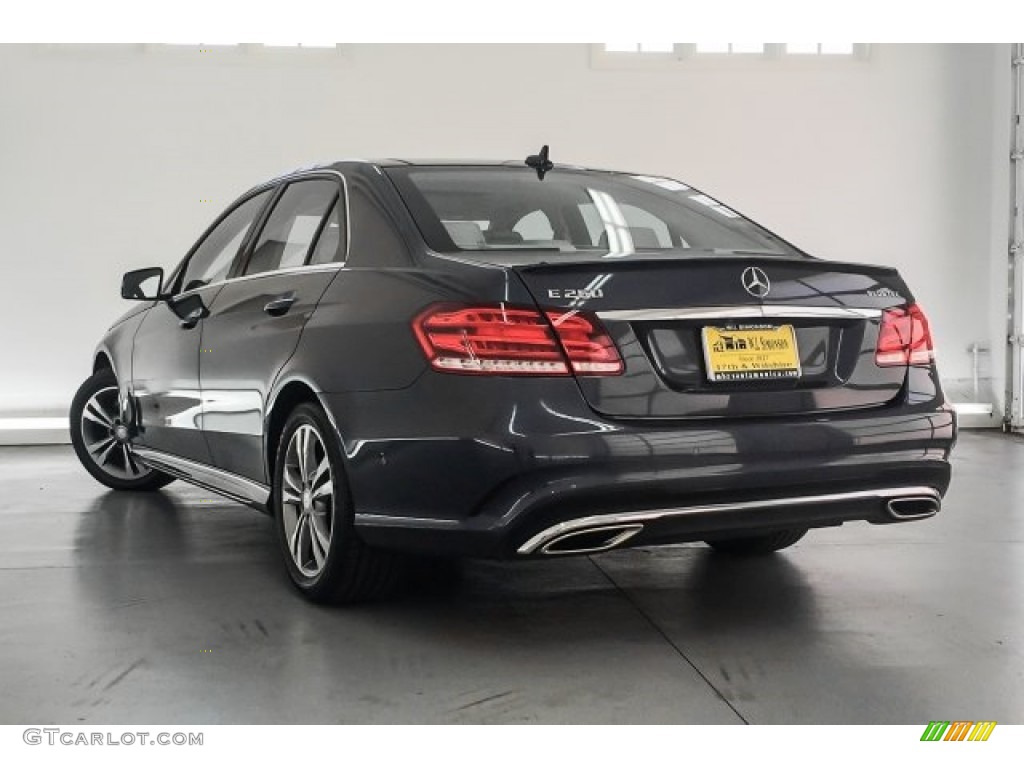 2016 E 250 Bluetec Sedan - Indigo Blue Metallic / Crystal Grey/Black photo #10