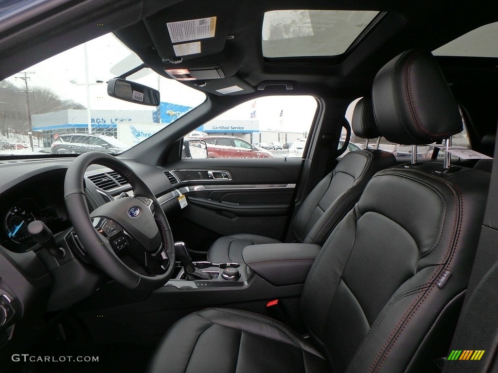 2018 Explorer Sport 4WD - Blue Metallic / Ebony Black photo #10