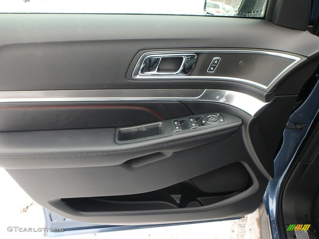 2018 Explorer Sport 4WD - Blue Metallic / Ebony Black photo #14